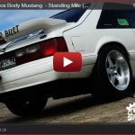 Fox Body Ford Mustang Hits 210 MPH On The Texas Mile Video