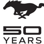 A Custom Logo has Been Created to Celebrate 50 Years of Mustang